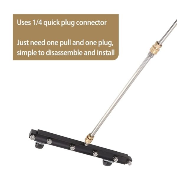 details of Black Color Underbody Car Washer