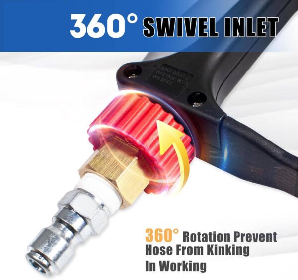 OnniLuLu 4000PSI Pressure Washer Gun