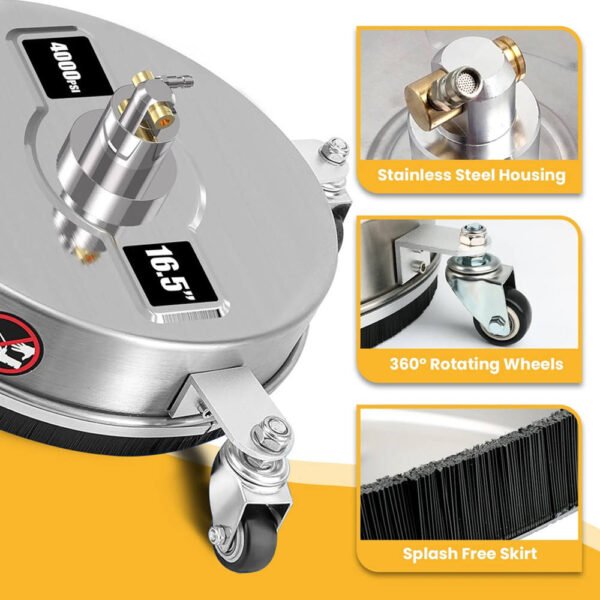 details of Power Surface Cleaning Machine