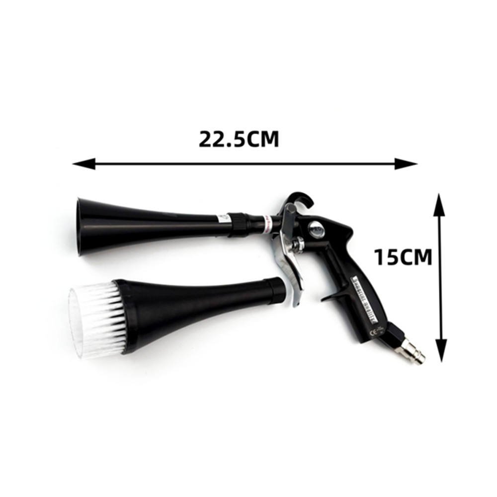 dimension of Black Color Tornado Cleaning Gun